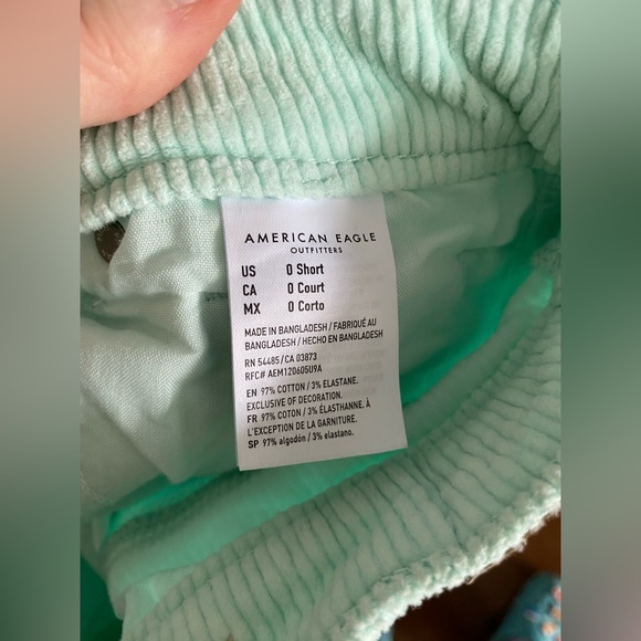 Mint corduroy mom jean - Picture 2 of 6